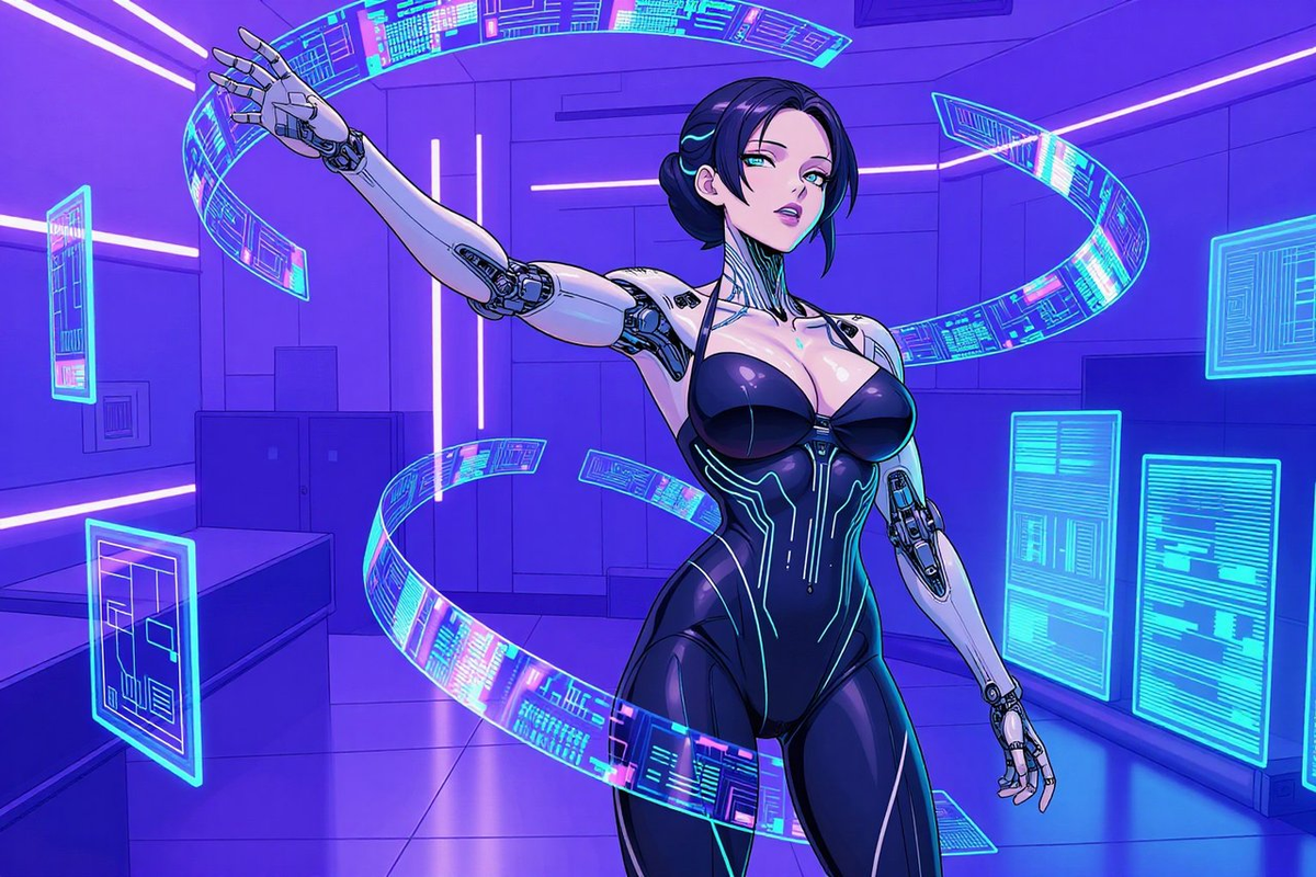 AI-generated NSFW video sample